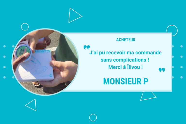 Îlivou : commentaire retour experience client acheteur